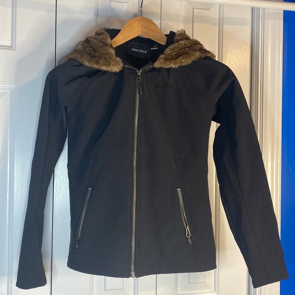 Marmot Furlong Faux Fur Hooded Jacket - Picture 2 of 7